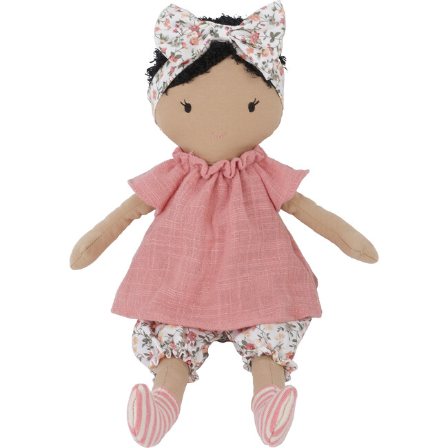 Marie Baby Doll, Pink - Dolls - 1