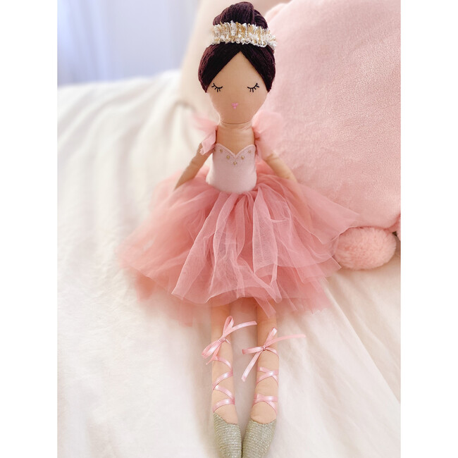 Juliet Prima Ballerina Doll, Pink - Soft Dolls - 3