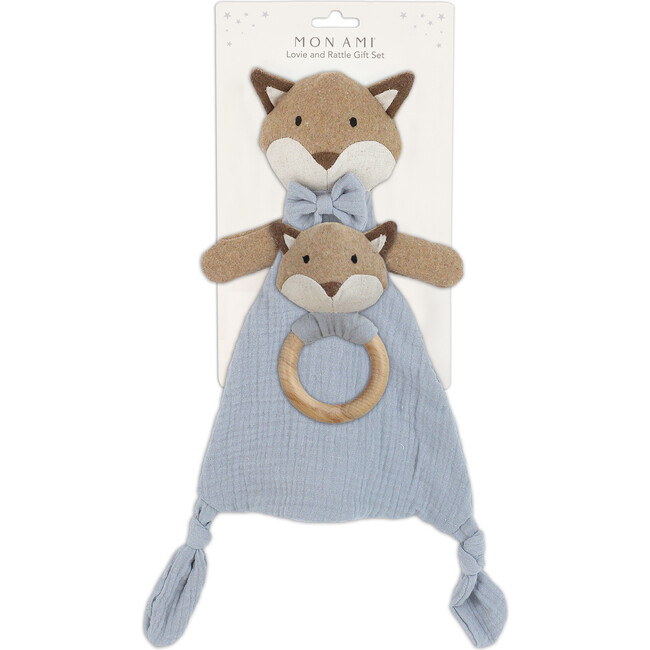 Charming Fox Gift Set, Blue - Dolls - 1