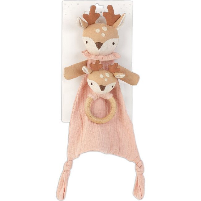 Charming Fawn Gift Set, Pink