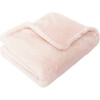 Charmante Faux Fur Blanket, Blush - Blankets - 2 - thumbnail