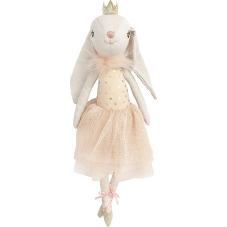 Bijoux Bunny Ballerina, Peach - Soft Dolls - 1