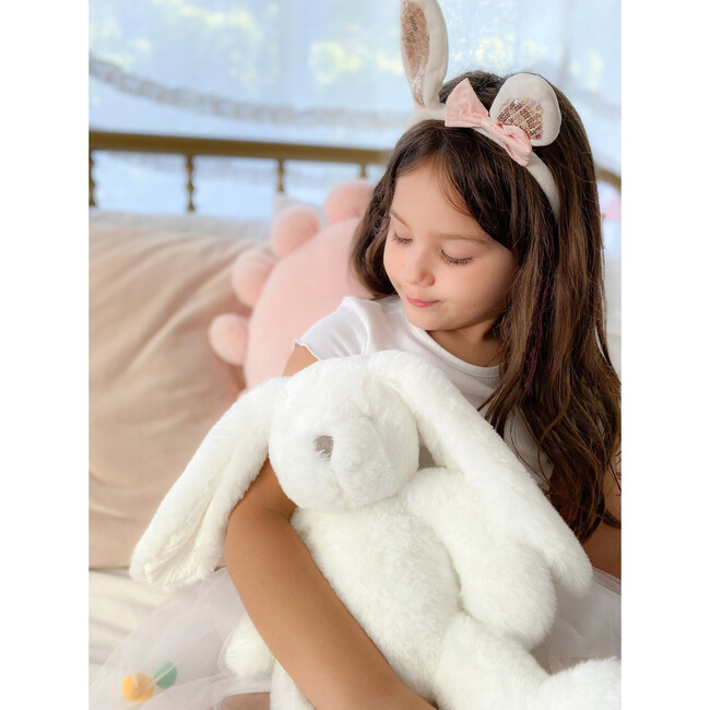 Cotton Luxe Bunny, Ivory