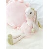 Flossy Bunny Fairy Doll, Pink - Soft Dolls - 3