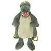 Bruno T-Rex Backpack, Green - Backpacks - 1 - thumbnail