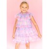 Water Color Tulle Dress, Pink - Dresses - 2