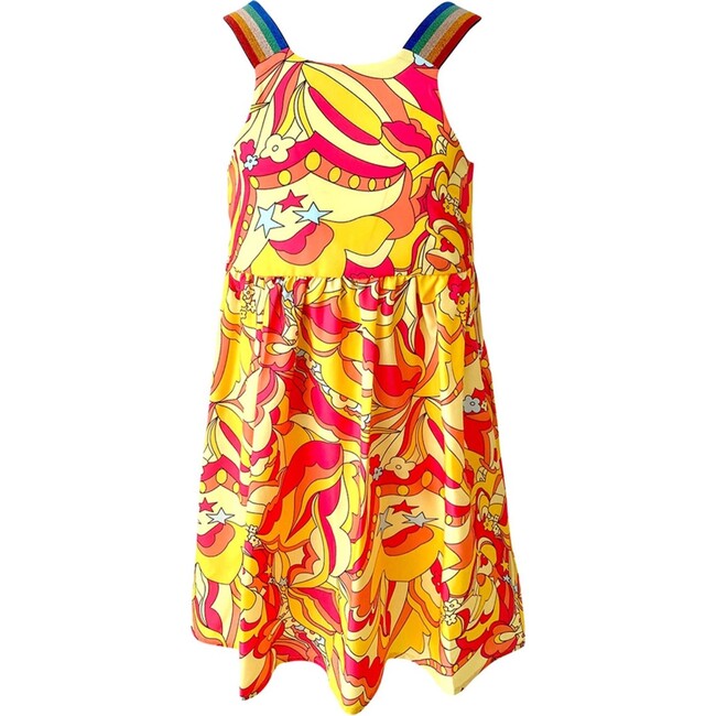 Retro Rainbow Dress, Multi
