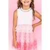 Ombre Jewel Dress, Pink - Dresses - 3