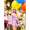 Rainbow Wave Short, Purple - Mixed Apparel Set - 4