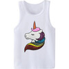 Sequin Rainbow Unicorn Tank, Multi - T-Shirts - 1 - thumbnail