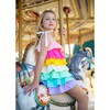 Ruffle Pastel Sun Dress, Multi - Dresses - 2 - thumbnail