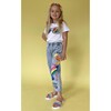 Scribble Rainbow Jeans, Blue - Jeans - 3