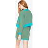Rae Cardigan Set, Orange and Blue - Cardigans - 4