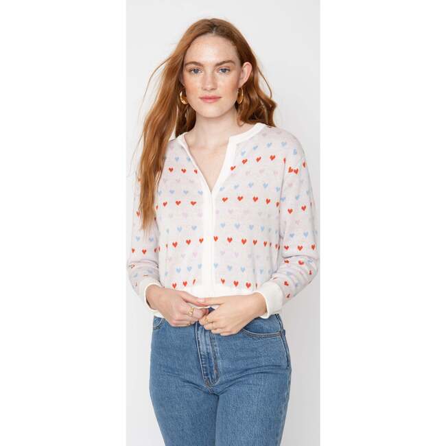Mon Ami Cardigan, Hearts - Cardigans - 2