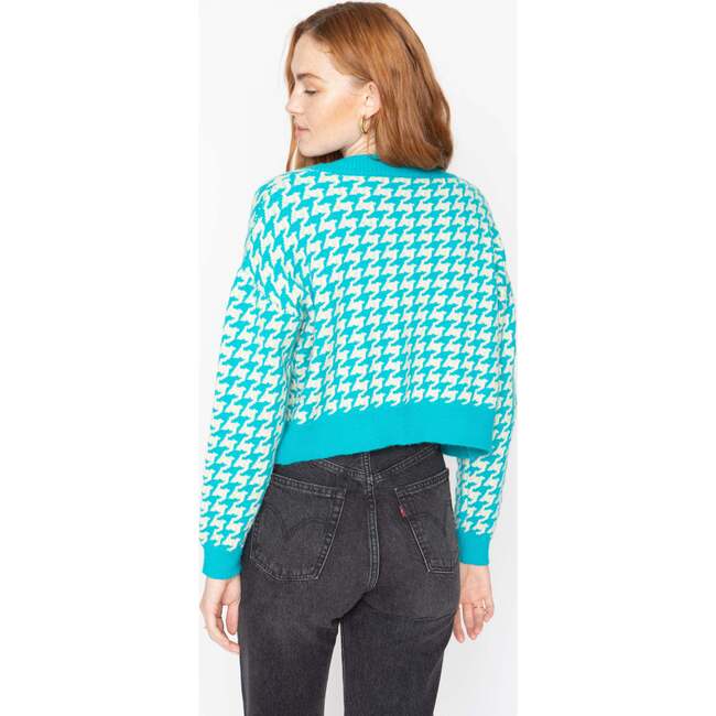 Rae Cardigan Set, Cream and Blue - Cardigans - 3