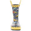 Work Zone Printed Rain Boot, Grey - Boots - 3