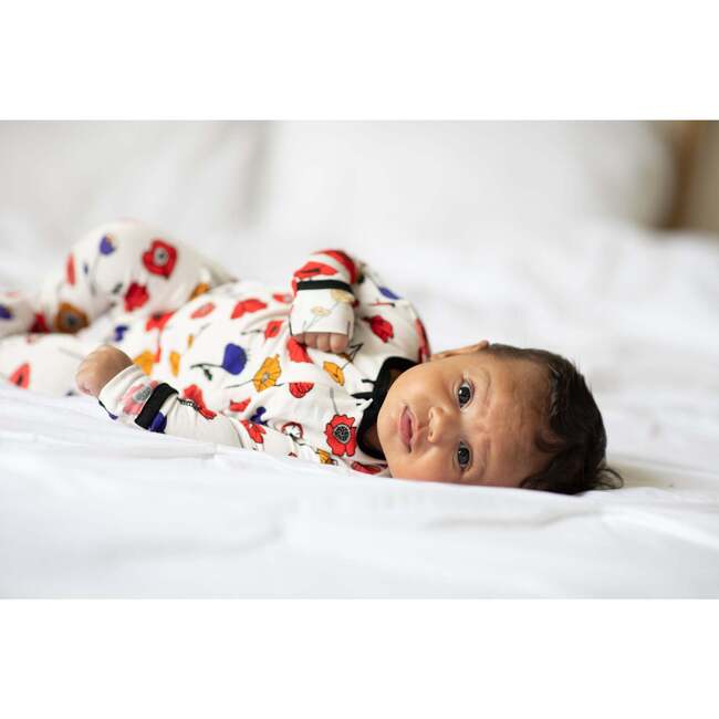 Mod Poppy Bamboo Footed Sleeper - Pajamas - 3