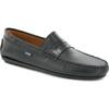 Adult Penny Smooth Leather Moccasins, Black - Slip Ons - 2