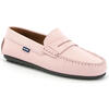 Adult Penny Smooth Leather Moccasins, Light Pink - Slip Ons - 2