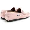 Adult Penny Smooth Leather Moccasins, Light Pink - Slip Ons - 4