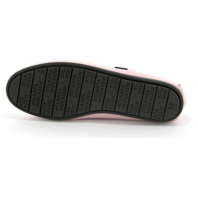 Adult Penny Smooth Leather Moccasins, Light Pink - Slip Ons - 6