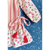 Bohemian Textile Dress, Red - Dresses - 4