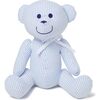 Seersucker Teddy Bear - Plush - 1 - thumbnail