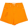 Cut-Off Shorts, Orange - Shorts - 1 - thumbnail