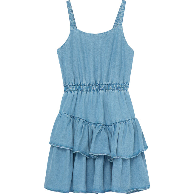 Drop-Waist Dress, Indigo