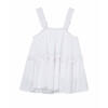 Babydoll Tank, White - Blouses - 2