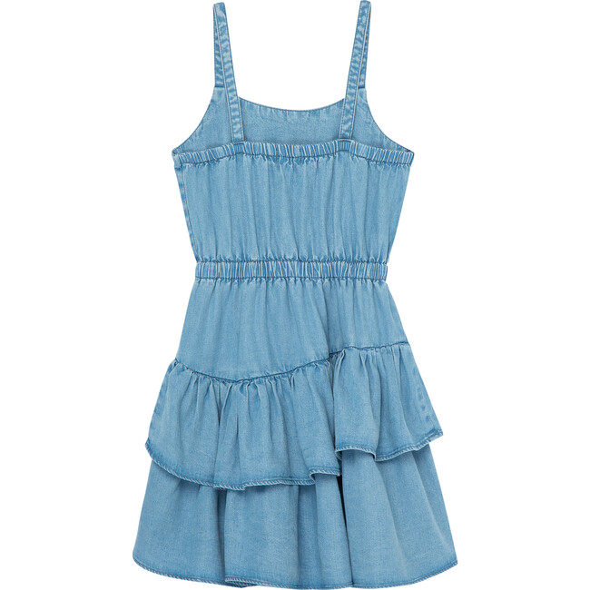 Drop-Waist Dress, Indigo - Dresses - 2