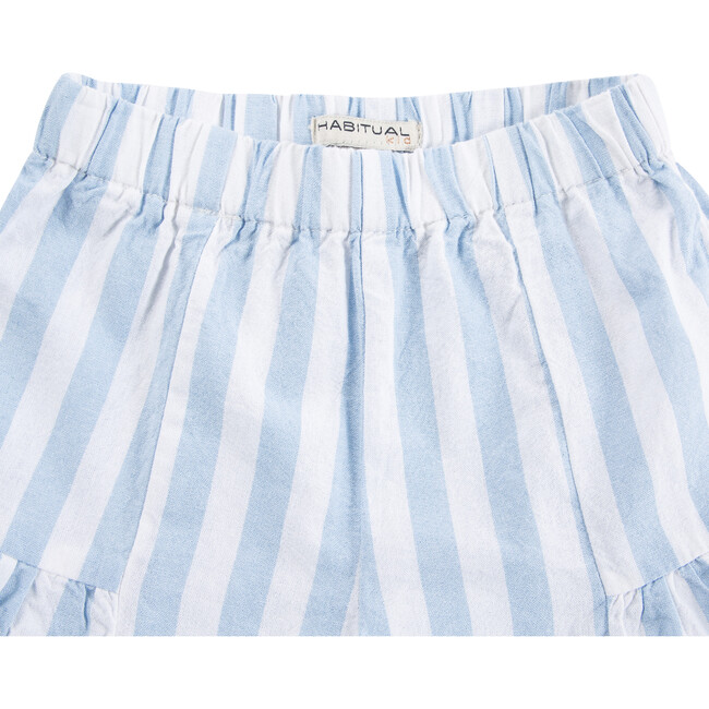 Woven Tank & Short Set, Blue - Mixed Apparel Set - 4
