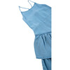Asymmetrical Hem Dress, Indigo - Dresses - 3