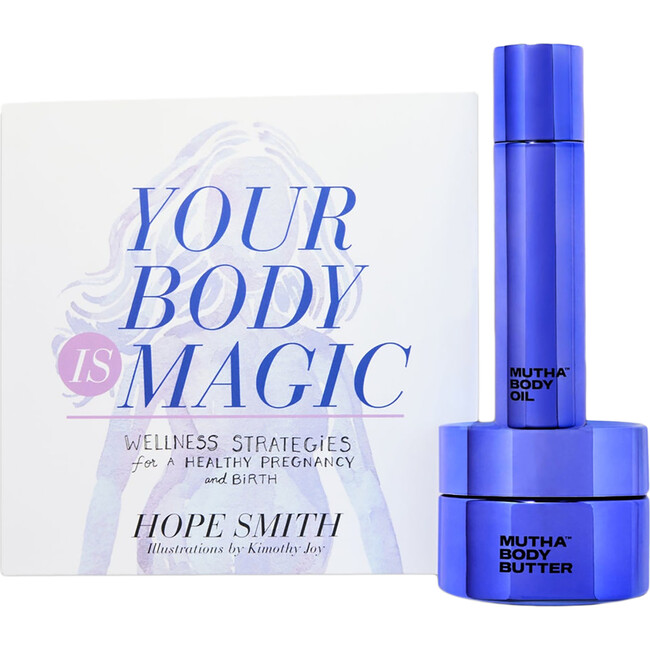 Your Body Is Magic Book and MUTHA Body Care Set
