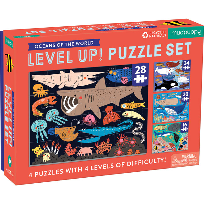 Oceans of the World Level Up! Puzzle Set