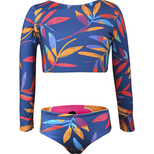 Girls Sun Longsleeve Bikini, Crayola - Pepita & Me Swim | Maisonette