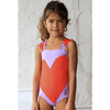 Girls Palm One Piece Swimsuit, Be As You Art - One Pieces - 2