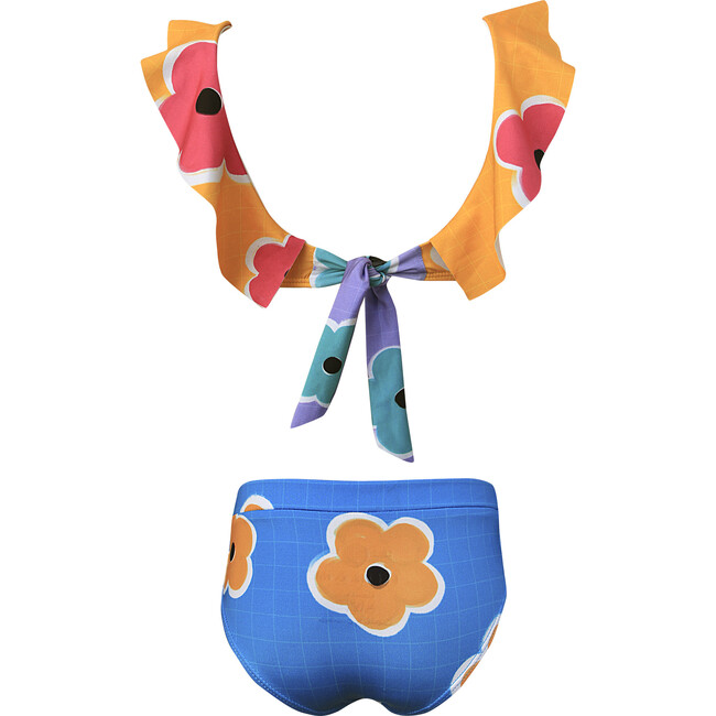 Girls Ilana Bikini, Spray Flowers - Two Pieces - 3