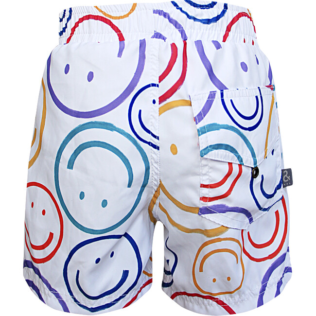 Boys Swimshorts, Art Makes You Happy - Swim Trunks - 3