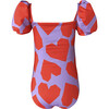 Girls Bubble One Piece Swimsuit, Do It For Yourself Heart - One Pieces - 4