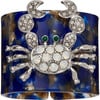 Set of 4 Crab Resin Napkin Rings, Multicolor - Tabletop - 1 - thumbnail