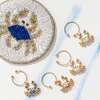 Crab Wine Charms, Rainbow - Tabletop - 2