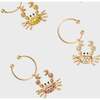 Crab Wine Charms, Rainbow - Tabletop - 6
