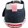 Bunny & Flower Second Shoes, Indigo - Sneakers - 2