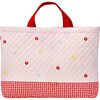 Bunny Quilted Tote, Pink - Bags - 2