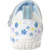 Kids Floral Mesh Sandals, White - Sandals - 2