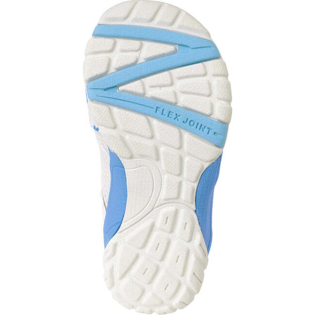 Kids Floral Mesh Sandals, White - Sandals - 5