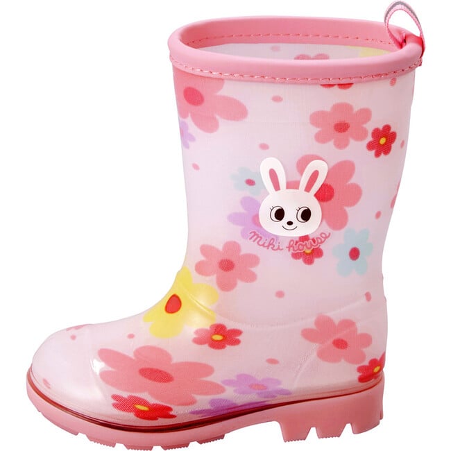 Usako Floral Rain Boots, Pink - Rain Boots - 4