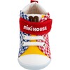 Patchwork Gingham High Top First Walker Shoes, Multi - Sneakers - 6 - thumbnail