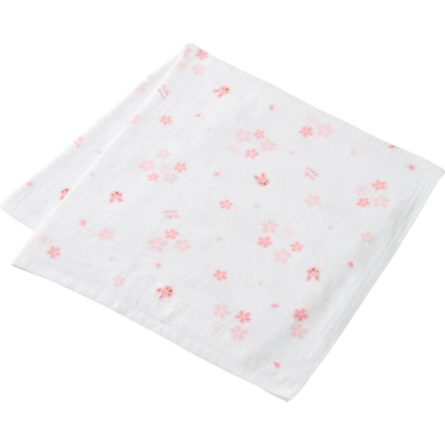 UV Protection Gauze Pile Hybrid Bath Towel, Pink